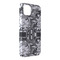 Camo iPhone 14 Plus Case - Angle