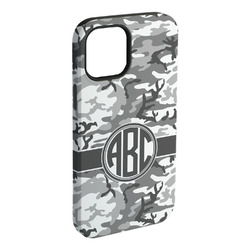 Camo iPhone Case - Rubber Lined - iPhone 15 Pro Max (Personalized)