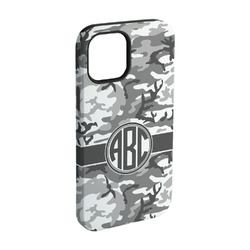 Camo iPhone Case - Rubber Lined - iPhone 15 (Personalized)