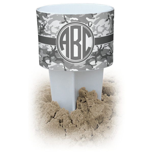 Custom Camo Beach Spiker Drink Holder (Personalized)