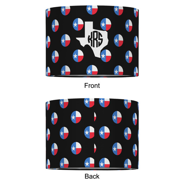 Texas Polka Dots 12" Drum Lampshade - APPROVAL (Fabric)