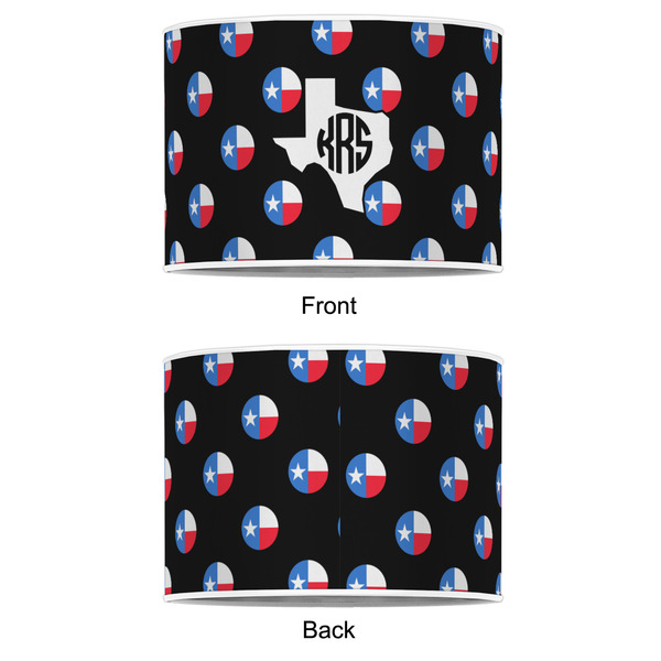 Texas Polka Dots 12" Drum Lampshade - APPROVAL (Poly Film)