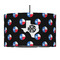 Texas Polka Dots 12" Drum Pendant Lamp - Fabric (Personalized)
