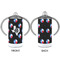Texas Polka Dots 12 oz Stainless Steel Sippy Cups - APPROVAL