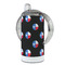 Texas Polka Dots 12 oz Stainless Steel Sippy Cups - FULL (back angle)