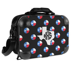 Texas Polka Dots Hard Shell Briefcase (Personalized)
