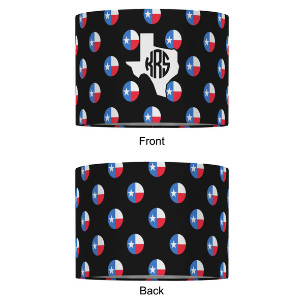 Texas Polka Dots 16" Drum Lampshade - APPROVAL (Fabric)