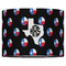 Texas Polka Dots 16" Drum Lampshade - FRONT (Fabric)