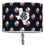 Texas Polka Dots 16" Drum Lamp Shade - Poly-film (Personalized)