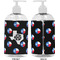 Texas Polka Dots 16 oz Plastic Liquid Dispenser- Approval- White