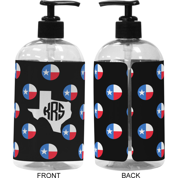 Texas Polka Dots 16 oz Plastic Liquid Dispenser (Approval)