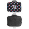 Texas Polka Dots 18" Laptop Briefcase - APPROVAL
