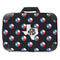 Texas Polka Dots 18" Laptop Briefcase - FRONT