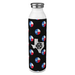 Texas Polka Dots 20oz Stainless Steel Water Bottle - Full Print (Personalized)