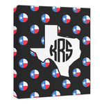 Texas Polka Dots Canvas Print - 20x24 (Personalized)