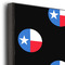 Texas Polka Dots 20x24 Wood Print - Closeup
