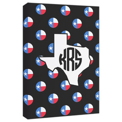 Texas Polka Dots Canvas Print - 20x30 (Personalized)