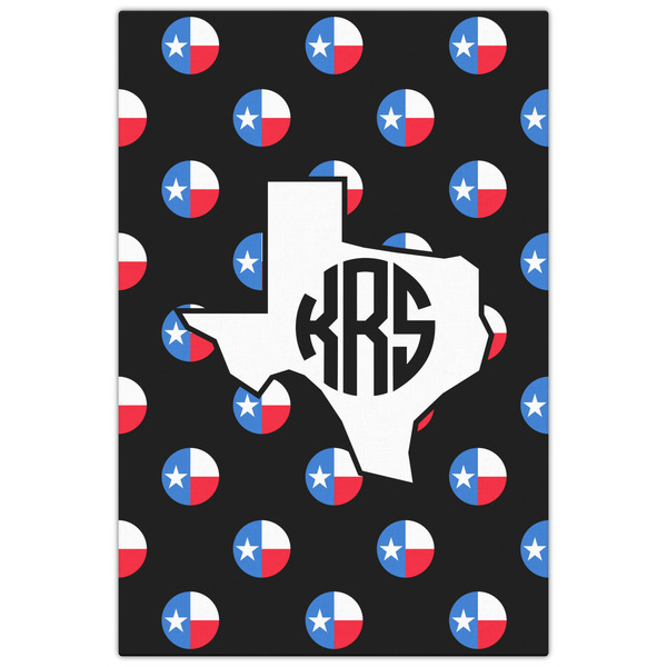 Texas Polka Dots 20x30 - Canvas Print - Front View