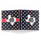Texas Polka Dots 3-Ring Binder Approval- 1in