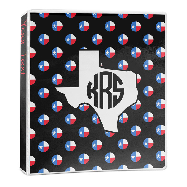 Texas Polka Dots 3-Ring Binder Main- 1in