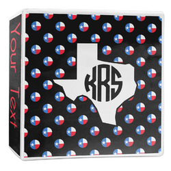 Texas Polka Dots 3-Ring Binder - 2 inch (Personalized)