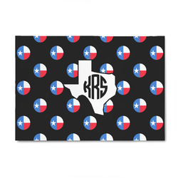 Texas Polka Dots 4' x 6' Indoor Area Rug (Personalized)