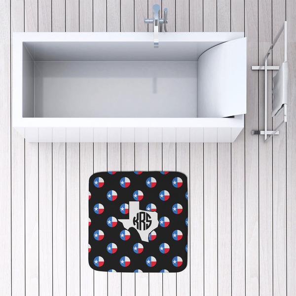 Texas Polka Dots 48x48 Foam Memory Mat - LIFESTYLE