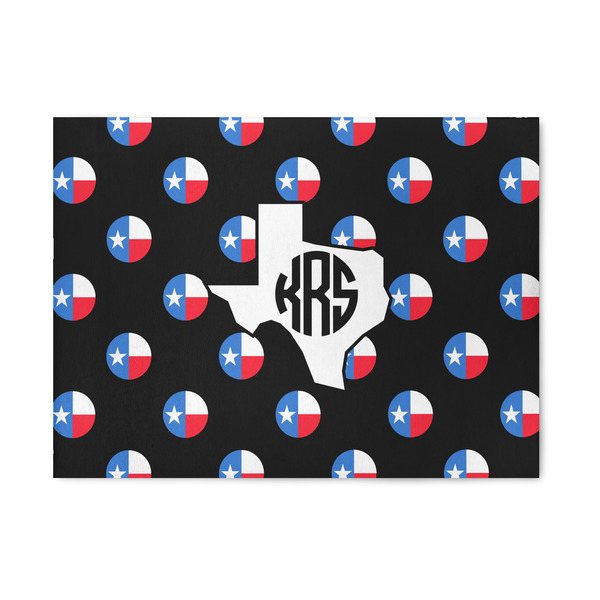 Custom Texas Polka Dots 5' x 7' Indoor Area Rug (Personalized)