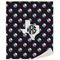 Texas Polka Dots Sherpa Throw Blanket (Personalized)