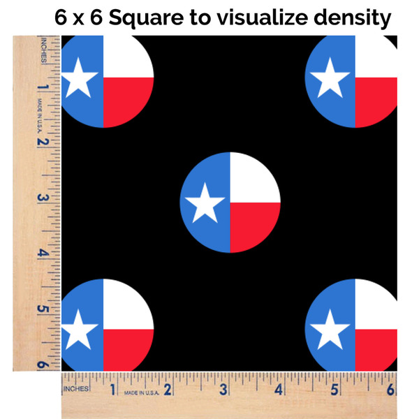 Texas Polka Dots 6x6 Swatch of Fabric