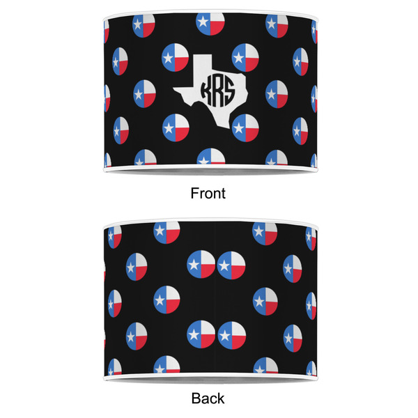 Texas Polka Dots 8" Drum Lampshade - APPROVAL (Poly Film)
