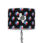 Texas Polka Dots 8" Drum Lamp Shade - Poly-film (Personalized)
