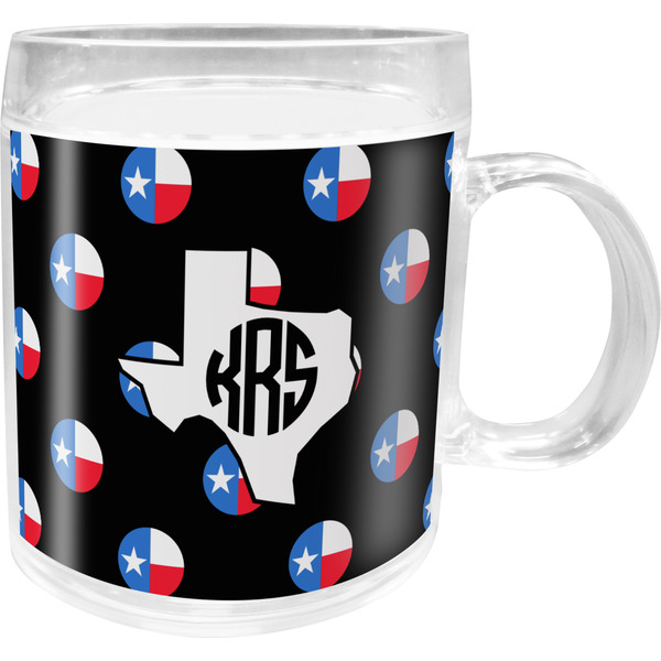 Custom Texas Polka Dots Acrylic Kids Mug (Personalized)