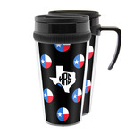 Texas Polka Dots Acrylic Travel Mug (Personalized)