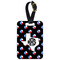 Texas Polka Dots Metal Luggage Tag w/ Monogram