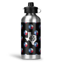 Texas Polka Dots Water Bottle - Aluminum - 20 oz (Personalized)