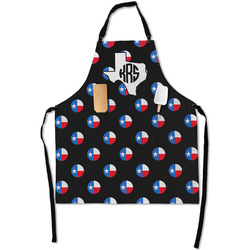 Texas Polka Dots Apron With Pockets w/ Monogram