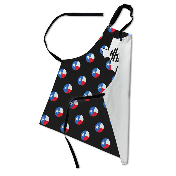 Texas Polka Dots Apron - Folded