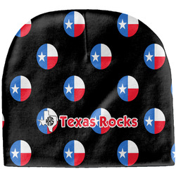 Texas Polka Dots Baby Hat (Beanie) (Personalized)