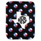 Texas Polka Dots Baby Swaddling Blanket (Personalized)