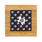 Texas Polka Dots Bamboo Trivet with Ceramic Tile Insert (Personalized)