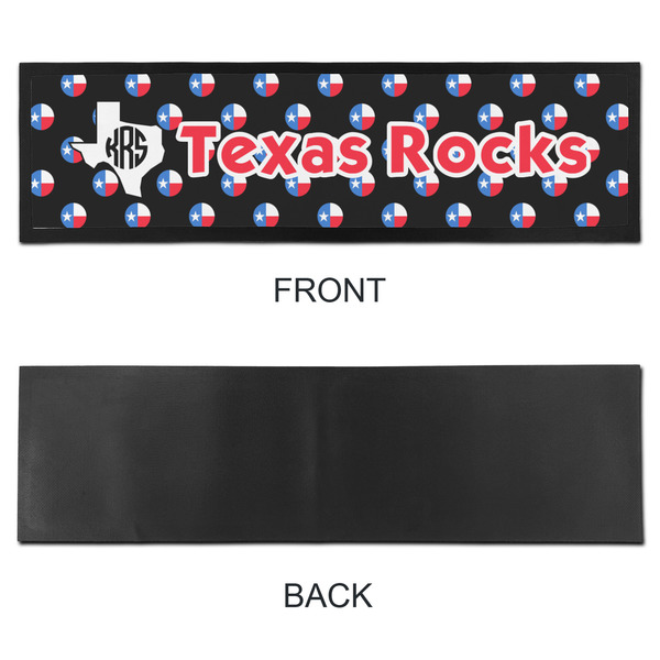 Texas Polka Dots Bar Mat - Large - APPROVAL