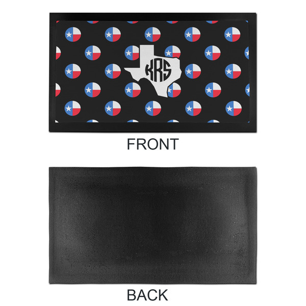 Texas Polka Dots Bar Mat - Small - APPROVAL