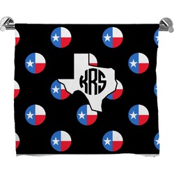 Texas Polka Dots Bath Towel (Personalized)