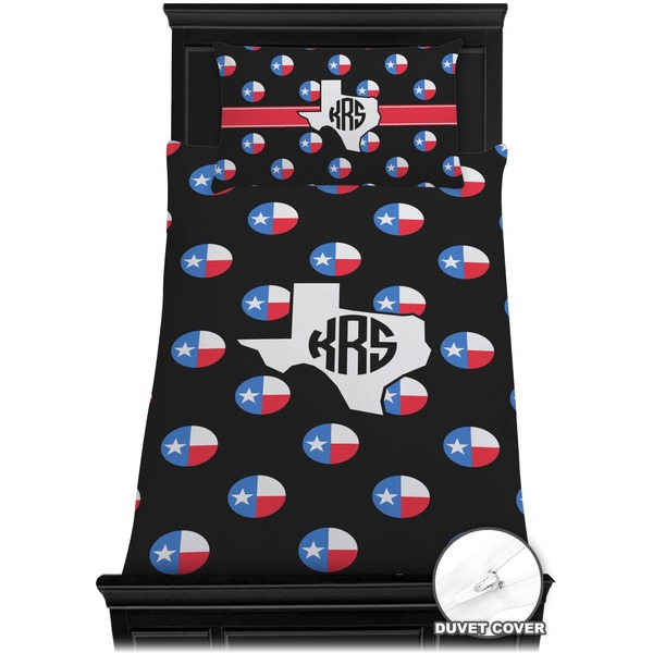Texas Polka Dots Bedding Set (Twin) - Duvet