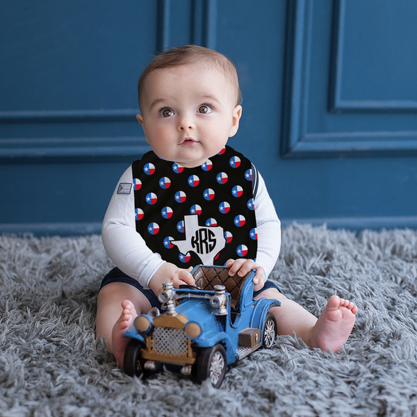 Texas Polka Dots Bib Lifestyle Boy