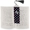Texas Polka Dots Bookmark with tassel - In book