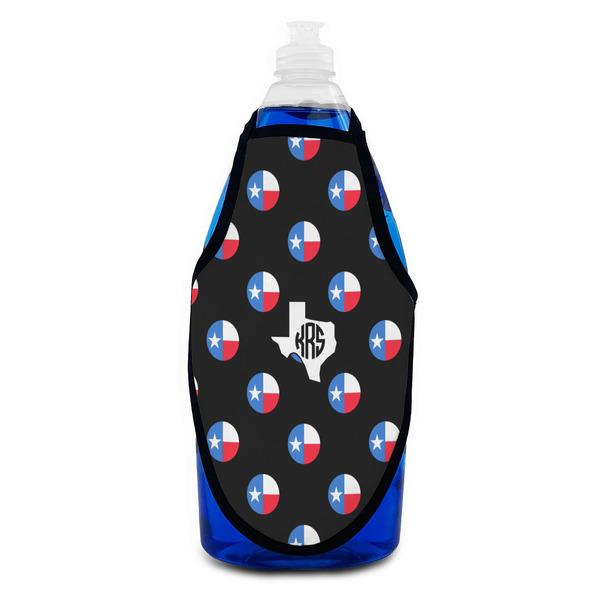 Texas Polka Dots Bottle Apron - Soap - FRONT
