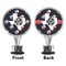 Texas Polka Dots Bottle Stopper - Front and Back
