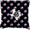 Texas Polka Dots Burlap Pillow (Personalized)